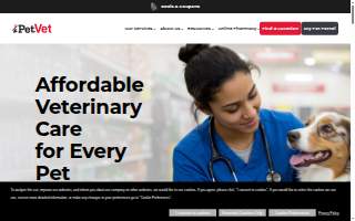PetVet Vaccination Clinic of Elkton website