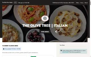 The Olive Tree website