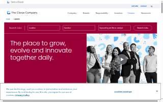 Clorox Warehouse website