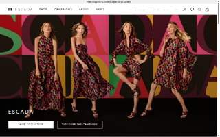 Escada website