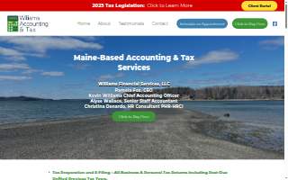Williams Accounting and Tax website