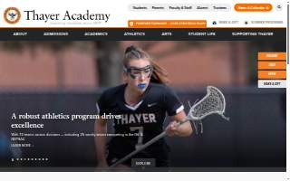Thayer, LLC website