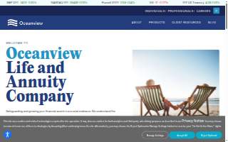 OceanView Properties website