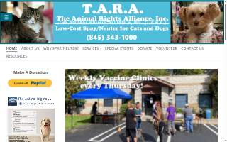 Tara's Cafe and Malt Shop website