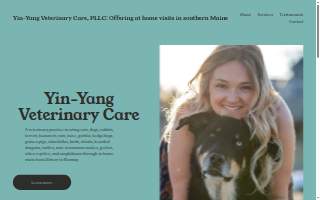 Yin-Yang Veterinary Care website