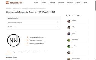 Northwoods property services, LLC website