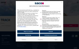 Saco River Financial website