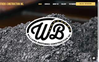 Williams Brothers Construction Inc. website
