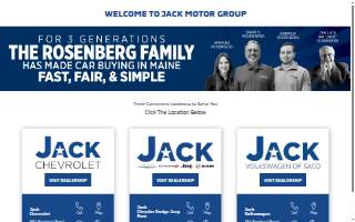 Jack Chevrolet website