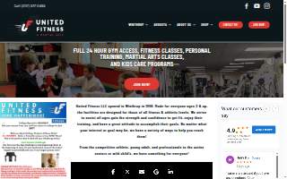 United Fitness website