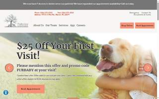 Parkview Animal Hospital of Harrison website