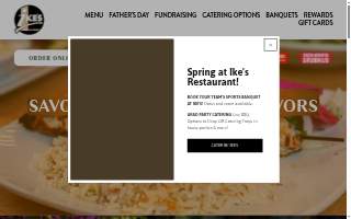 Ike's Restaurant website