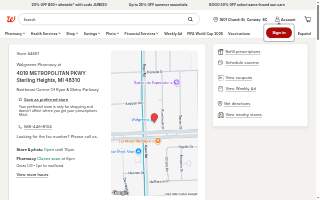 Walgreens Pharmacy of Sterling Heights website