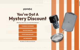 Plateful Catering website