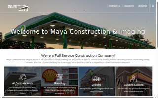 Maya Construction and Imaging website