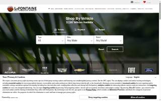LaFontaine Motors Dearborn, Inc. website