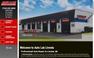 Auto-Lab Livonia website