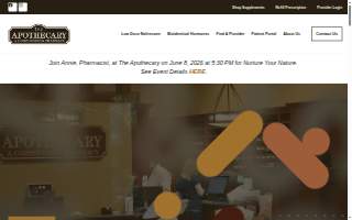 Apothecary Espresso and Coffee of Livonia website