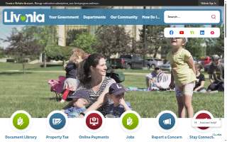 Livonia website