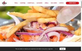Zestia Greek Street Food website
