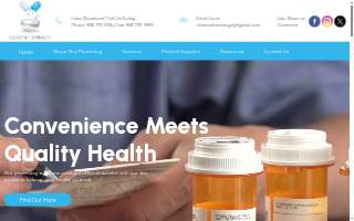 Clinton Rx website