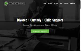 The Sikorski Law Firm Canton website