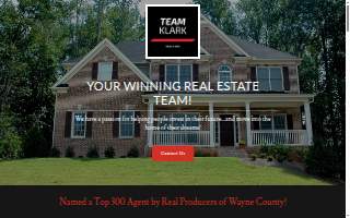 Team Klark Realtors website