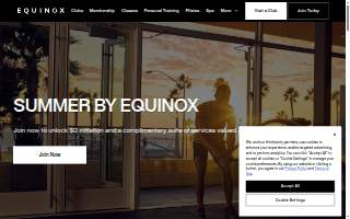 Equinox Bloomfield Hills website