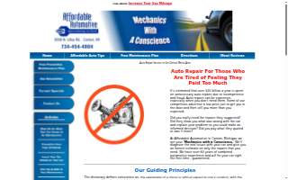 Affordable Automotive website