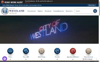Westland Family Dining website