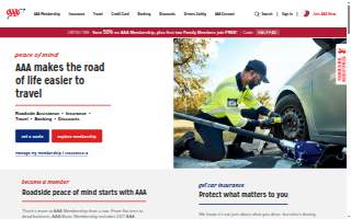 AAA Insurance - Mary Agency website