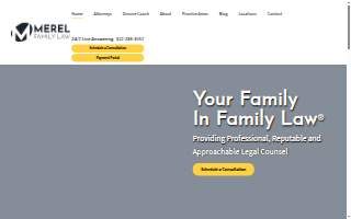 Merel Family Law: Troy Divorce & Family Lawyers website