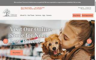 Parkview Animal Hospital of Troy website