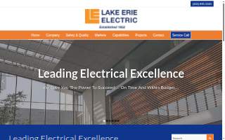 Lake Erie Electric website