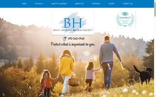 Boot Haan Insurance website