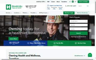 Hendricks Orthopedics & Sports Medicine website