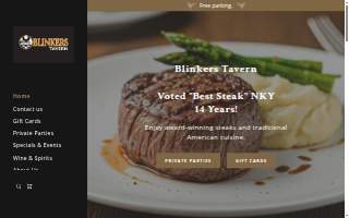 Blinkers Tavern website