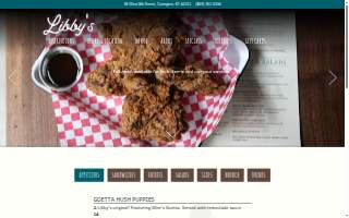 Libby’s Southern Comfort website