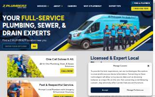 Z Plumberz of Rochester Hills website