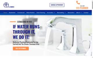 AA Plumbing website