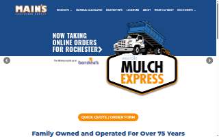 Main's Landscape Supply - Southfield website