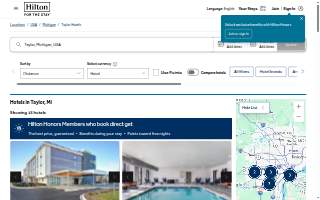 Hampton Inn Detroit/Southgate website