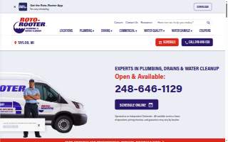 24 Hour Plumbing Company website