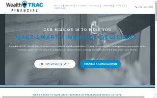 Wealth Trac Financial of Pontiac website