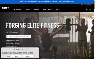 CrossFit Freshwater - Gym website