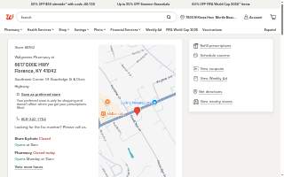 Walgreens of Florence website