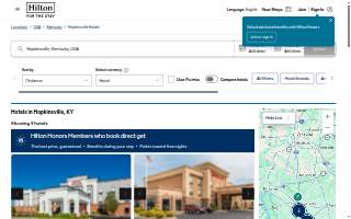 Hampton Inn & Suites Hopkinsville website