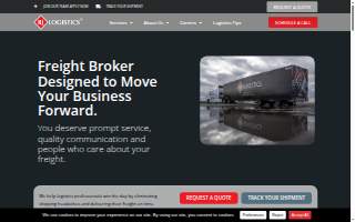 RJ Logistics of Royal Oak website