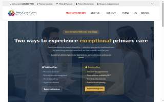 PrimeCare of Novi website