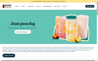 Biggby Coffee of Novi website